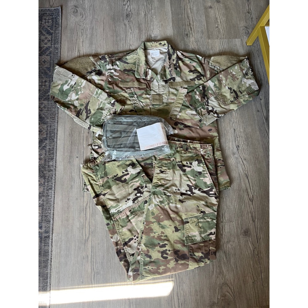 US Army Combat Uniform OCP Scorpion Medium-Medium Long Pants-Utility Pouch